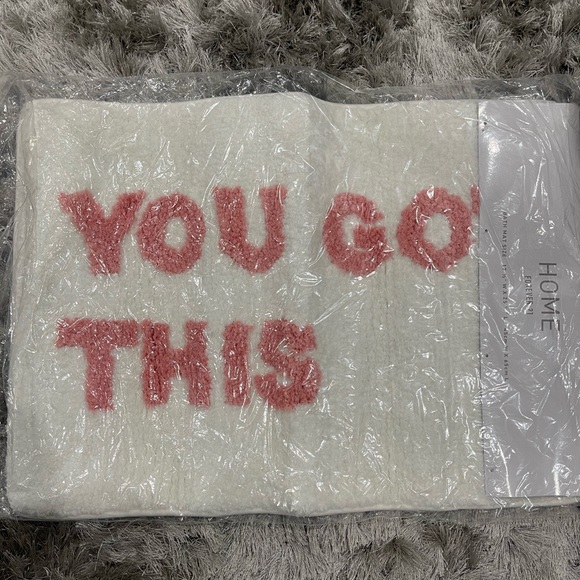 🆕 Forever 21 Home “YOU GOT THIS” Bath Mat - Picture 2 of 4